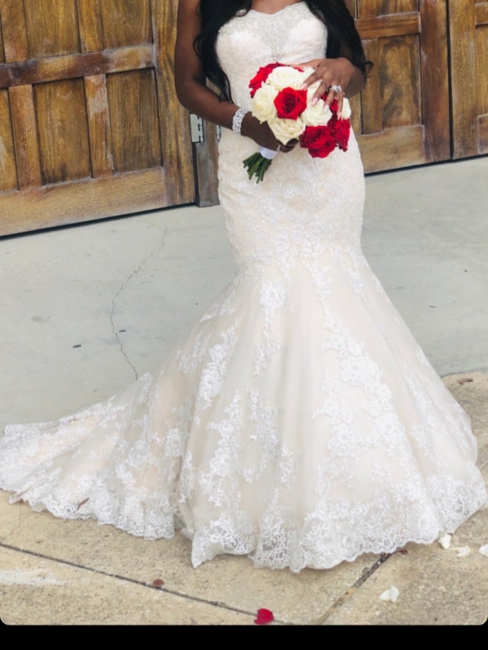 Wedding dress must go